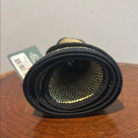 San Diego Hat Company Packable Sun Hat Black and Cream Ultra Braid NEW - Picture 3 of 6